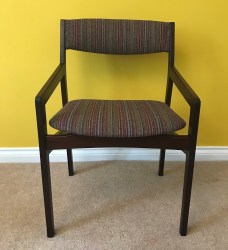 Danish mahogany carver